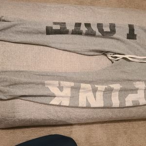 Small grey PINK sweatpants